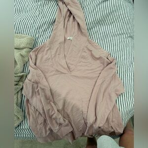 Z Supply Dusty Pink Hoodie